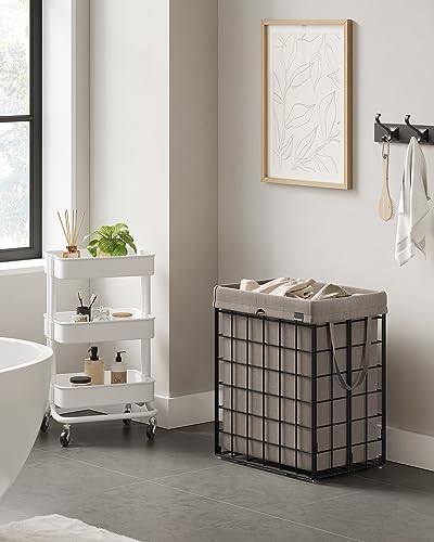 SONGMICS Laundry Hamper, Collapsible, 23.8 Gal. - Image 3