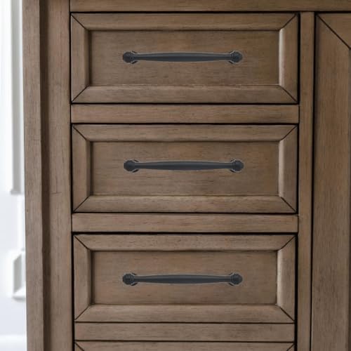 khtumeware 1 Pack Appliance Pull 18 Inch(457mm) Black Cabinet Pulls Black Kitchen Matte Black Cabinet Handles Kitchen Cabinet Hardware for Cupboard Drawer Handles Dresser Pulls