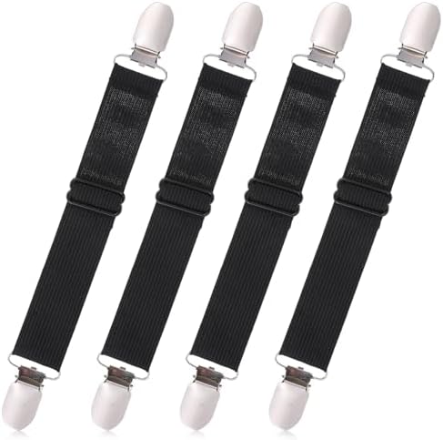 4Pcs Ironing Board Cover Clips Adjustable Ironing Board Pad Braces Fasteners by Unknown