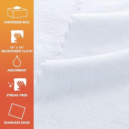 Arkwright Smart Rags Microfiber Cleaning Cloths, Pallet of 8000, Lint Free 215 - Image 2