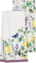 Maison d' Hermine Kitchen Towels Set of 2 Reusable 100% Cotton 27.50" x 20" by MaisondHermine
