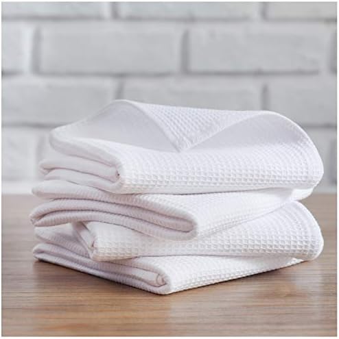 PY HOME & SPORTS Dish Towel Set, 100% Cotton Waffle Weave Kitchen Towels 4 - Image 6