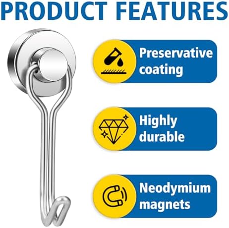 E BAVITE Swivel Swing Magnetic Hooks - Image 4