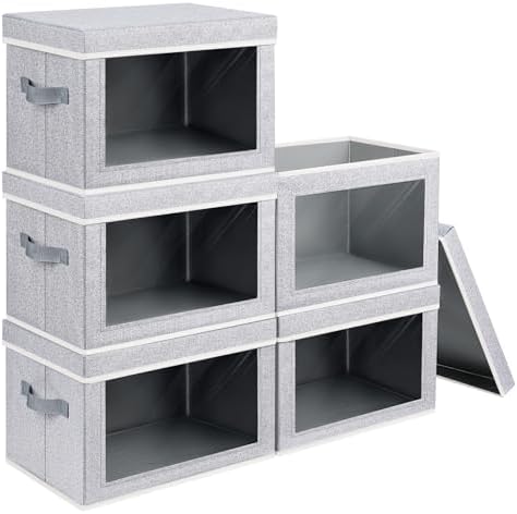 Homsorout Storage Box with Lids by Homsorout