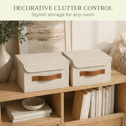 Decorative Linen Storage Boxes - Image 6