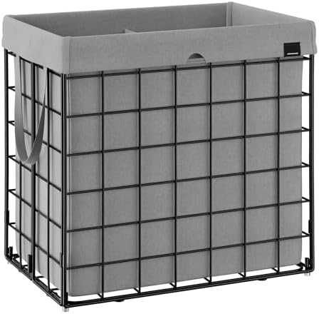 SONGMICS Laundry Hamper, Collapsible, 34.3 Gal. by Unknown
