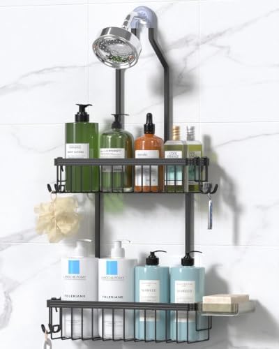 YASONIC Never Rust Shower Caddy Hanging, Aluminum Shower Racks by YASONIC