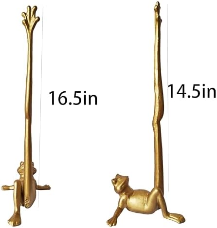 Frog Paper Towel Holder 16.5'' Cast Iron Paper Towel Holder Funny Toilet Paper - Image 6