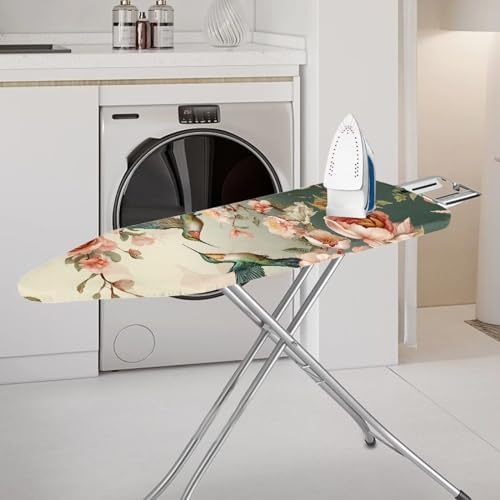 GLENLCWE Hummingbird Peony Ironing Board Cover - Image 2