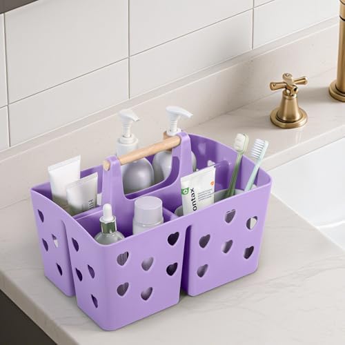 Portable Shower Caddy Plastic Shower Basket Organizer - Image 6