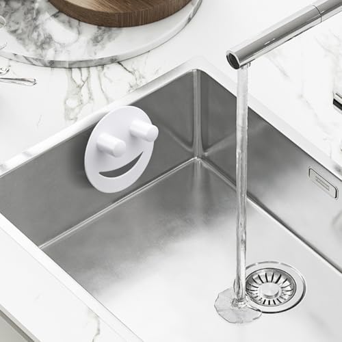 Yoshiky Stainless Steel Smiley Face Sponge Holder, Kitchen Accessories Decor - Image 6