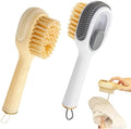 Soap Dispenser Scrub Shoe Brushes by JIANGLAI