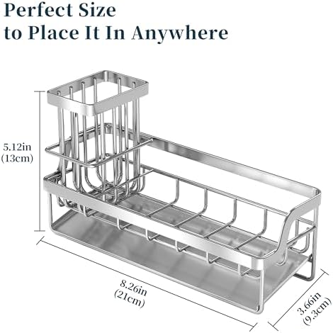 Consumest Sponge Holder for Kitchen Sink - Image 3