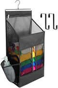 ALYER Hanging Plastic Grocery Bag Holder and Dispenser, Mesh Over the Cabinet by ALYER