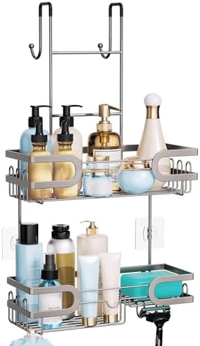 HapiRm Shower Caddy over Door- Hanging Shower Organizer by HapiRm
