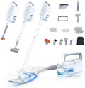 10-in-1 Steam Mop, Detachable Handheld Steam Cleaner by LABIGO
