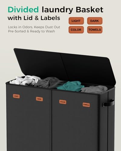 185L Laundry Hamper 4 Section - Image 3