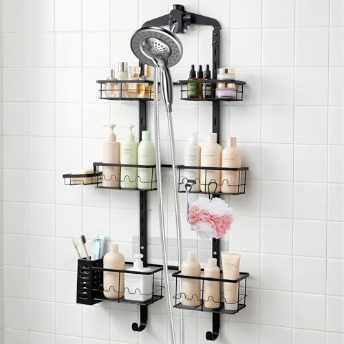 Extra Large Shower Caddy Hanging, Rust-Resistant Shower Organizer Hanging by Unknown