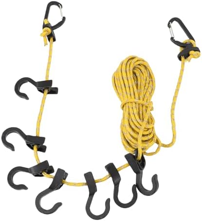 Portable Travel Clothesline 16.4ft Windproof Laundry Drying Rope - Image 3