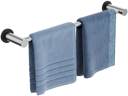 ULIBERMAGNET Magnetic Towel Holder, 1 Set Magnetic Towel Rail Silver by ULIBERMAGNET