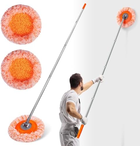Keyloland Wall Mop, Primium 68” Wall Cleaner, High-Quality Baseboard Cleaner by Keyloland
