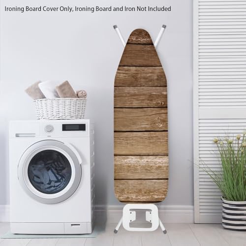 3D Wood Print Ironing Board Covers Standard Size - Image 3