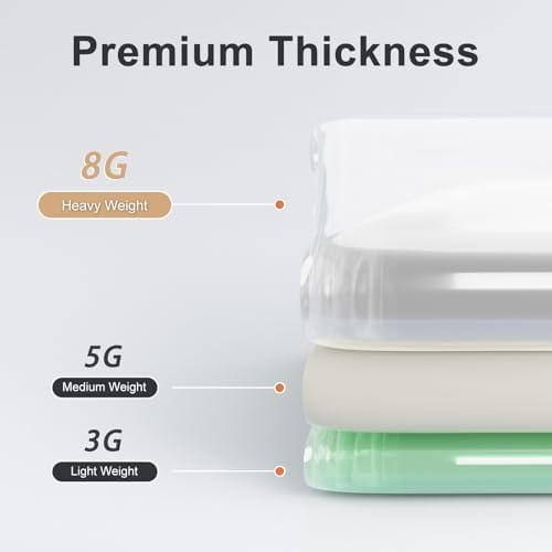 Titanker Clear Shower Curtain Liner, Premium PEVA Shower Liner Heavy Duty - Image 2
