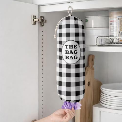 THE BAG BAG Plastic Bag Holder, Hanging Trash Bag Storage Organizer - Image 7