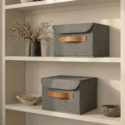 Decorative Linen Storage Boxes - Image 3
