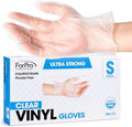 ForPro Disposable Vinyl Gloves, Industrial Grade, Powder & Latex Free, by ForProProfessionalCollection