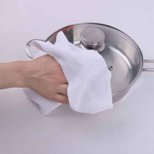 Tricol Clean 50PK Profesional Resuable Lint Free Microfiber Edgeless Cleaning - Image 5
