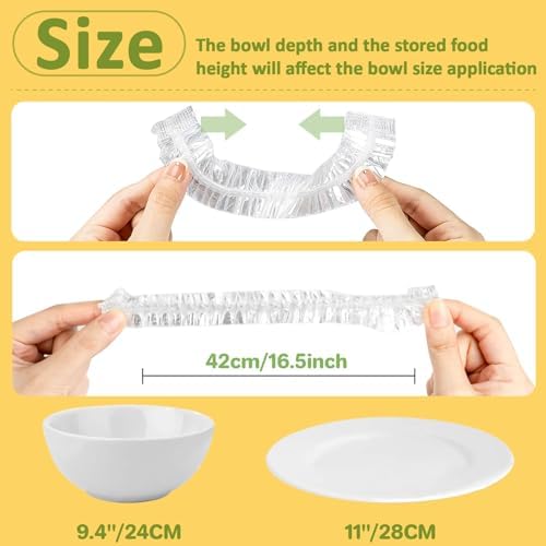 MAQIHAN 100 Bowl Covers for Bread Proofing - Image 2