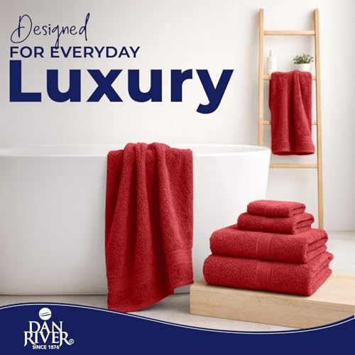DAN RIVER 8 Piece Luxury Bath Towels - Image 4