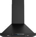 JOCO 30 Inch Black Wall Mount Range Hood, 900 CFM Stainless Steel Kitchen Chimney Vent Hood, Convertible for Ducted or Ductless Installation, 4-Speed Gesture/Touch/Remote Control P02-30G-B