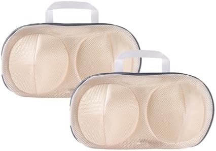 2Pcs Bra Mesh Laundry Bags for Delicates by Unknown
