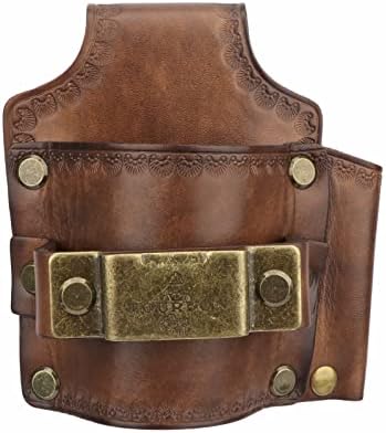 TOURBON Leather Tool Holster Hammer Tape Measure Pencil Holder by TOURBON