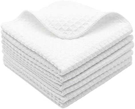 Microfiber Kitchen Cleaning Cloth, 12inch X 12inch, 6 Pack by VeraSong