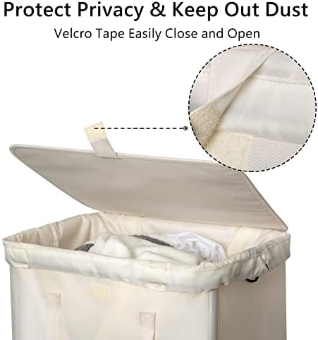 WOWLIVE 100L Laundry Hamper - Image 6