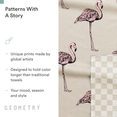 GEOMETRY Tea Towels – Spring & Summer Collection – Quick-Dry, Ultra-Absorbent - Image 5