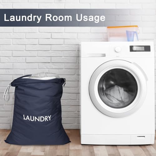 WiseBoy 2 Pack Laundry Bags, Travel Laundry Bag - Image 5