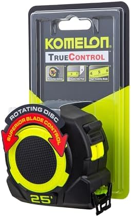 Komelon 25' Retraction Control Tape Measure - Image 5