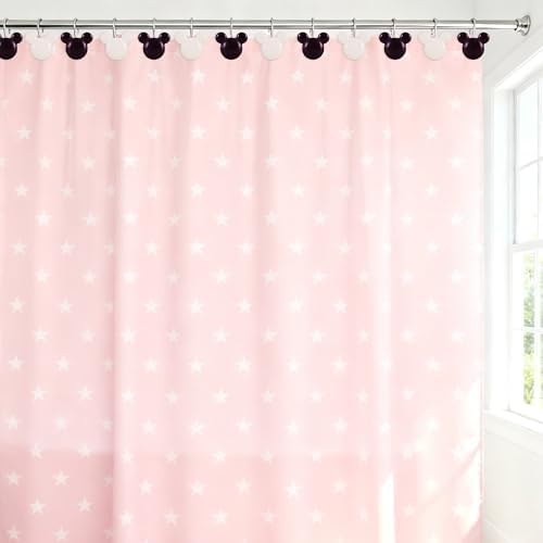 12-Piece Black White Mouse Shower Curtain Hooks - Image 6