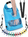 Saillong Portable Travel Washing Machine Bag & Retractable Clothesline by Saillong
