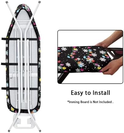 GLENLCWE Christmas Lights Print Ironing Board Cover - Image 5
