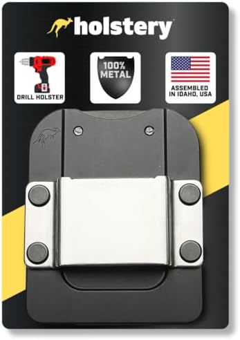 Holstery DriverMaster | Clip-On Tool Belt Drill Holder by Holstery