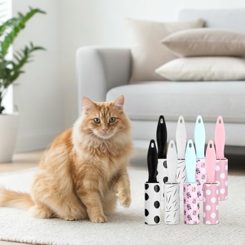 8pcs Mini Lint Roller for Travel, Travel Lint Roller Mini Small Lint Rollers - Image 7