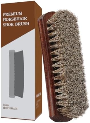 100% Horsehair Shoe Brush by Euvia