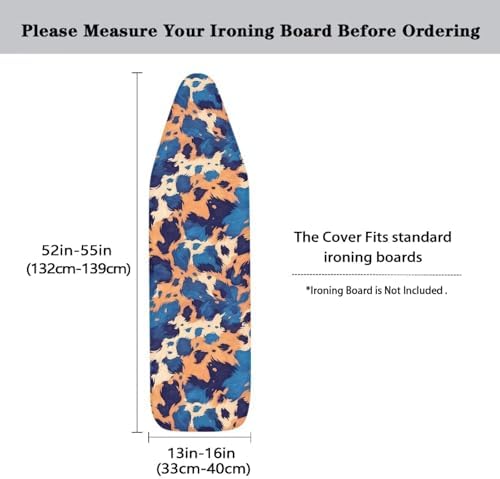 Abstract Leopard Texture Ironing Board Cover Protective Sleeve - Image 5
