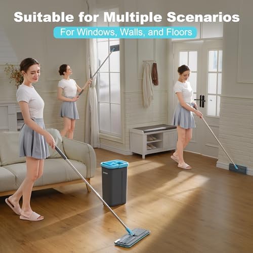 JOYMOOP Flat Mop, Microfiber Floor Cleaner - Image 5