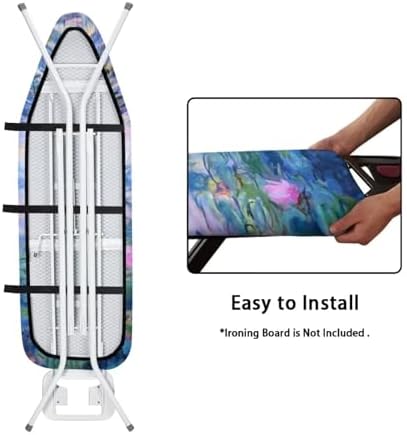 DISNIMO Claude Monet Poster Ironing Board Cover, Full Size Scorch Resistant - Image 5